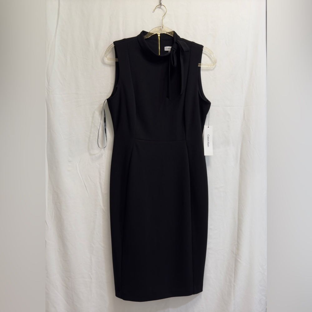 Calvin Klein black midi